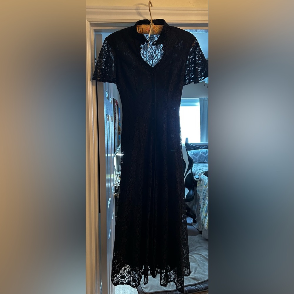 Black lace dress for sale